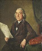 Portret van Jacob de Vos Sr. (1736-1833), kunstverzamelaar te Amsterdam Wybrand Hendriks